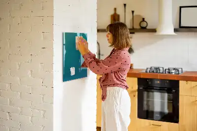 Tableau magnétique pour dessiner motif abstraction géométrique