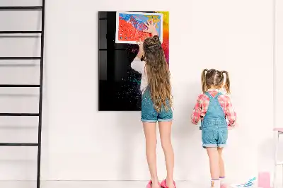 Poudre colorée pour tableau magnétique