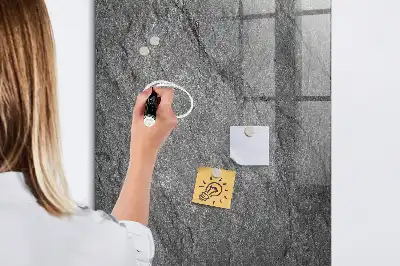 Tableau magnétique pour écrire motif texture de roche