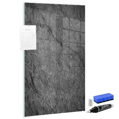 Tableau magnétique pour écrire motif texture de roche
