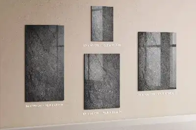 Tableau magnétique pour écrire motif texture de roche