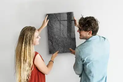 Tableau magnétique pour écrire motif texture de roche
