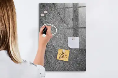Tableau magnétique pour écrire motif texture de roche