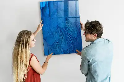 Tableau magnétique pour écrire plumes d'oiseau