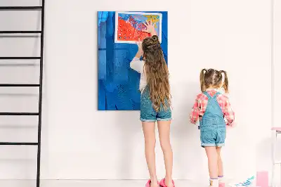 Tableau magnétique pour écrire plumes d'oiseau
