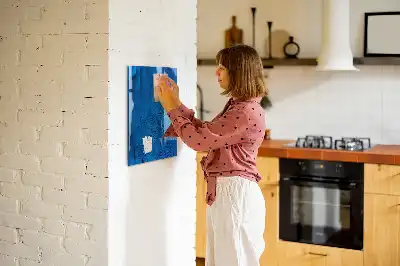 Tableau magnétique pour écrire plumes d'oiseau