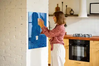 Tableau magnétique pour écrire plumes d'oiseau