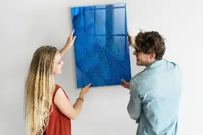 Tableau magnétique pour écrire plumes d'oiseau