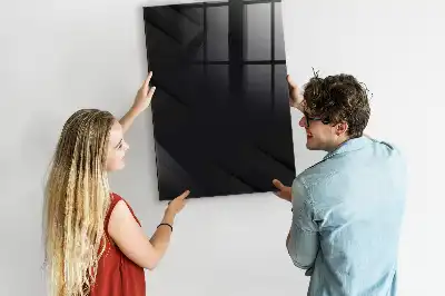 Tableau magnétique pour écrire toile unie