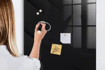Tableau magnétique pour écrire toile unie