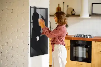 Tableau magnétique pour écrire toile unie
