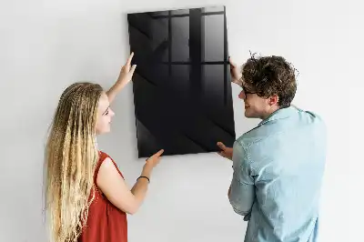 Tableau magnétique pour écrire toile unie