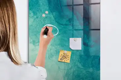 Tableau magnétique pour dessiner modèle abstraction marine