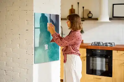 Tableau magnétique pour dessiner modèle abstraction marine