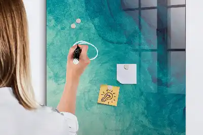 Tableau magnétique pour dessiner modèle abstraction marine
