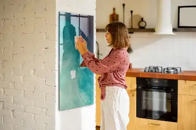 Tableau magnétique pour dessiner modèle abstraction marine