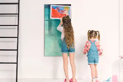 Tableau magnétique pour dessiner modèle abstraction marine