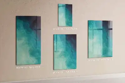 Tableau magnétique pour dessiner modèle abstraction marine