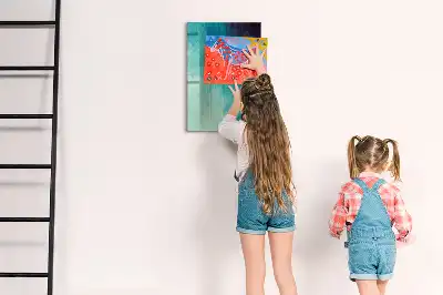 Tableau magnétique pour dessiner modèle abstraction marine