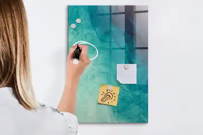 Tableau magnétique pour dessiner modèle abstraction marine