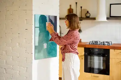 Tableau magnétique pour dessiner modèle abstraction marine