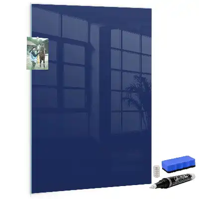 Tableau magnétique pour dessiner bleu marine