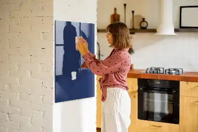 Tableau magnétique pour dessiner bleu marine