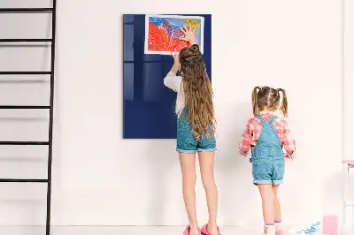 Tableau magnétique pour dessiner bleu marine
