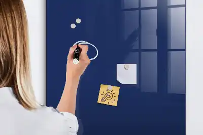 Tableau magnétique pour dessiner bleu marine