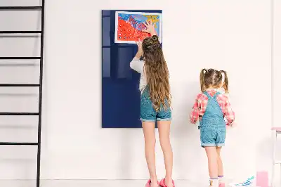 Tableau magnétique pour dessiner bleu marine