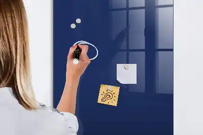 Tableau magnétique pour dessiner bleu marine
