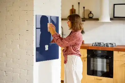 Tableau magnétique pour dessiner bleu marine