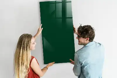 Tableau magnétique pour écrire couleur vert bouteille