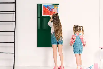 Tableau magnétique pour écrire couleur vert bouteille
