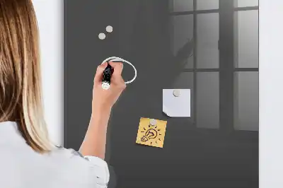 Tableau magnétique à dessiner couleur grise
