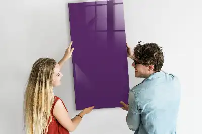 Tableau magnétique pour écrire de couleur violette