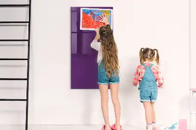 Tableau magnétique pour écrire de couleur violette