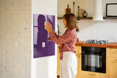 Tableau magnétique pour écrire de couleur violette