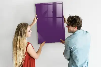 Tableau magnétique pour écrire de couleur violette