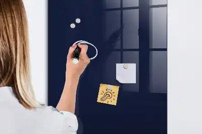Tableau magnétique pour dessiner en bleu marine foncé