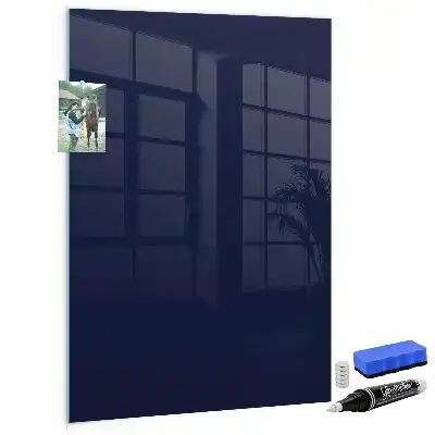 Tableau magnétique pour dessiner en bleu marine foncé