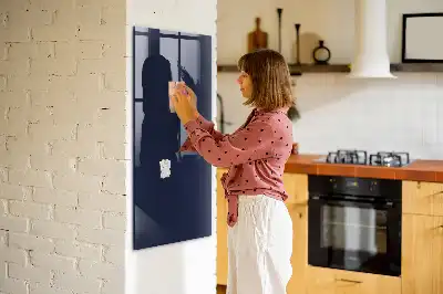 Tableau magnétique pour dessiner en bleu marine foncé