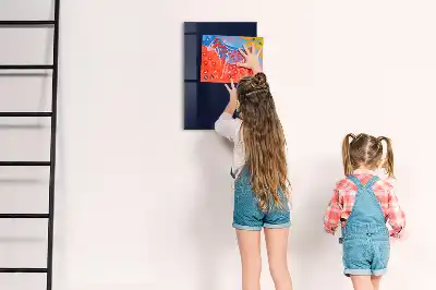 Tableau magnétique pour dessiner en bleu marine foncé