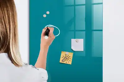 Tableau magnétique pour écrire de couleur marine
