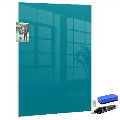 Tableau magnétique pour écrire de couleur marine