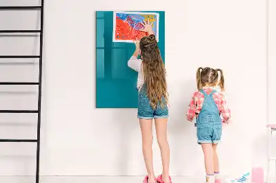 Tableau magnétique pour écrire de couleur marine