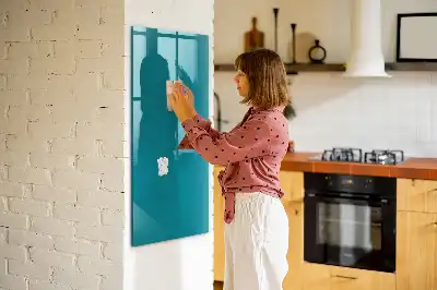 Tableau magnétique pour écrire de couleur marine