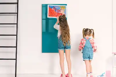 Tableau magnétique pour écrire de couleur marine
