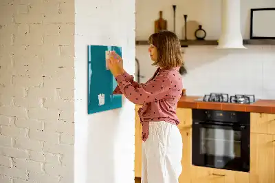Tableau magnétique pour écrire de couleur marine