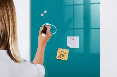Tableau magnétique pour écrire de couleur marine